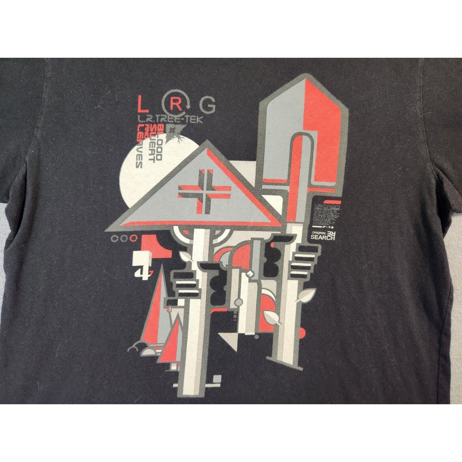 LRG LRG Shirt Adult Mens Large Black Blood Sweat and Leave Lifte Size US L / EU 52-54 / 3 - 2 Thumbnail