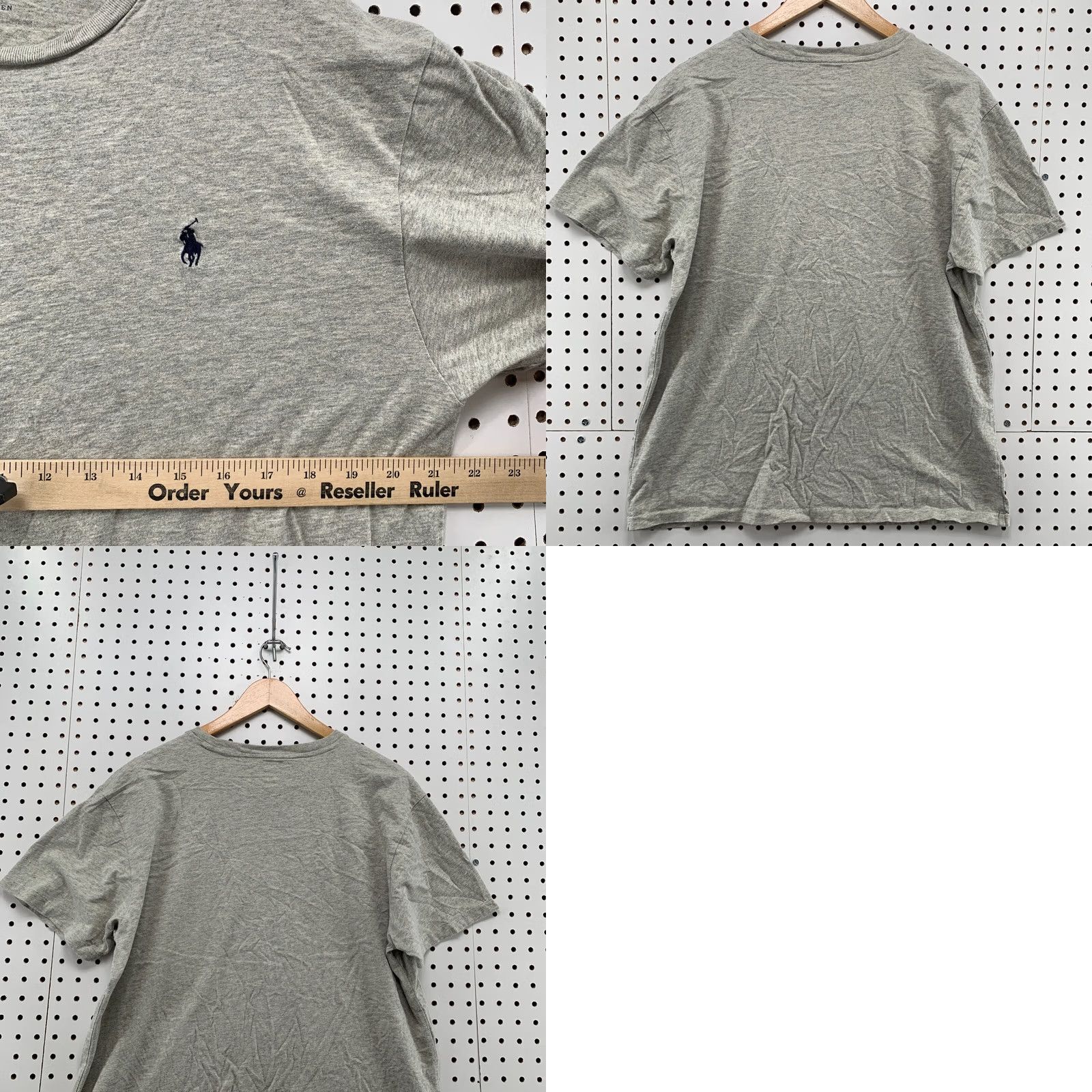 Polo Ralph Lauren Polo Ralph Lauren Shirt Mens Medium Gray Black Pony Fits Adult Mens Medium Gray Polo Ralph Lauren Shirt Size US M / EU 48-50 / 2 - 9 Thumbnail