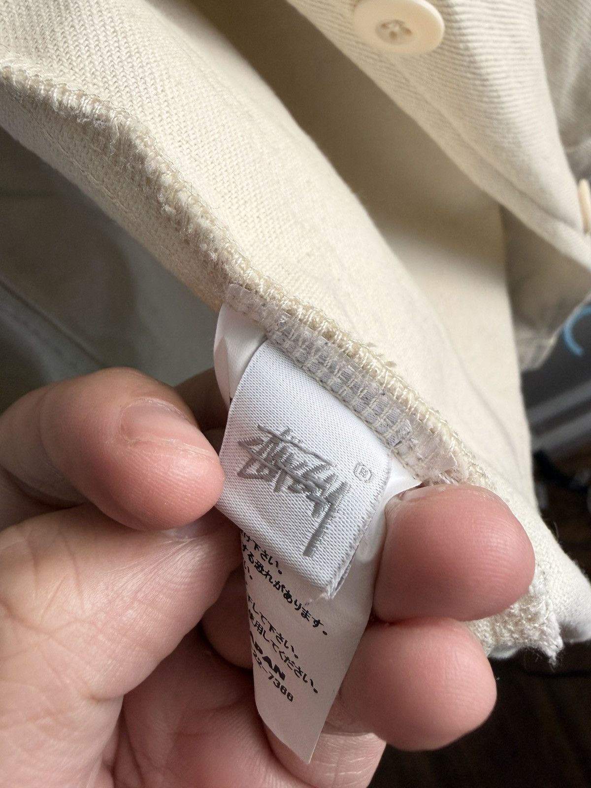 Stussy Stussy White Denim Chore Coat Size US M / EU 48-50 / 2 - 4 Thumbnail