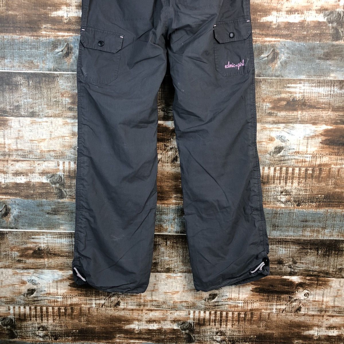 Japanese Brand Eclosion Grey Casual hiking Pants #A2377 Size 26" / US 2 / IT 38 - 15 Thumbnail