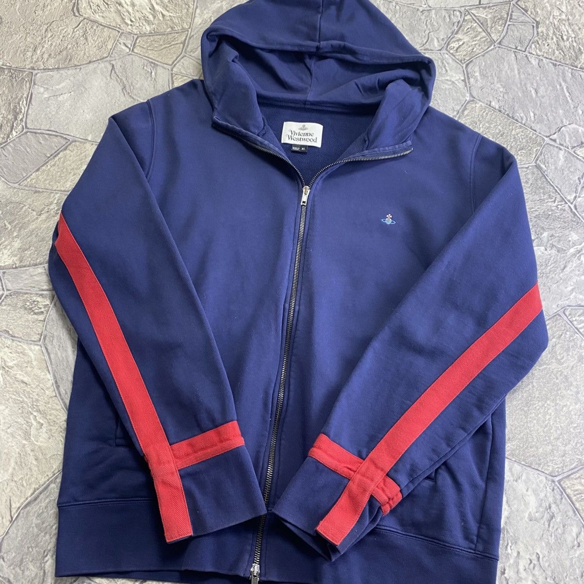 Vivienne Westwood Vintage Vivienne Westwood Zip Hoodie Size US XL / EU 56 / 4 - 3 Thumbnail