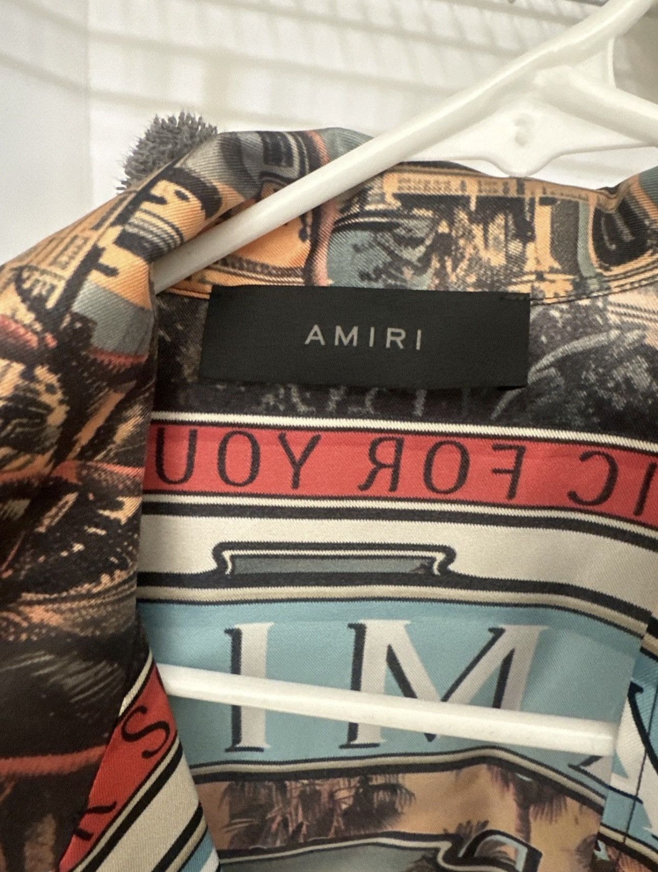 Amiri Amiri jazz summer shirt Size US S / EU 44-46 / 1 - 3 Thumbnail