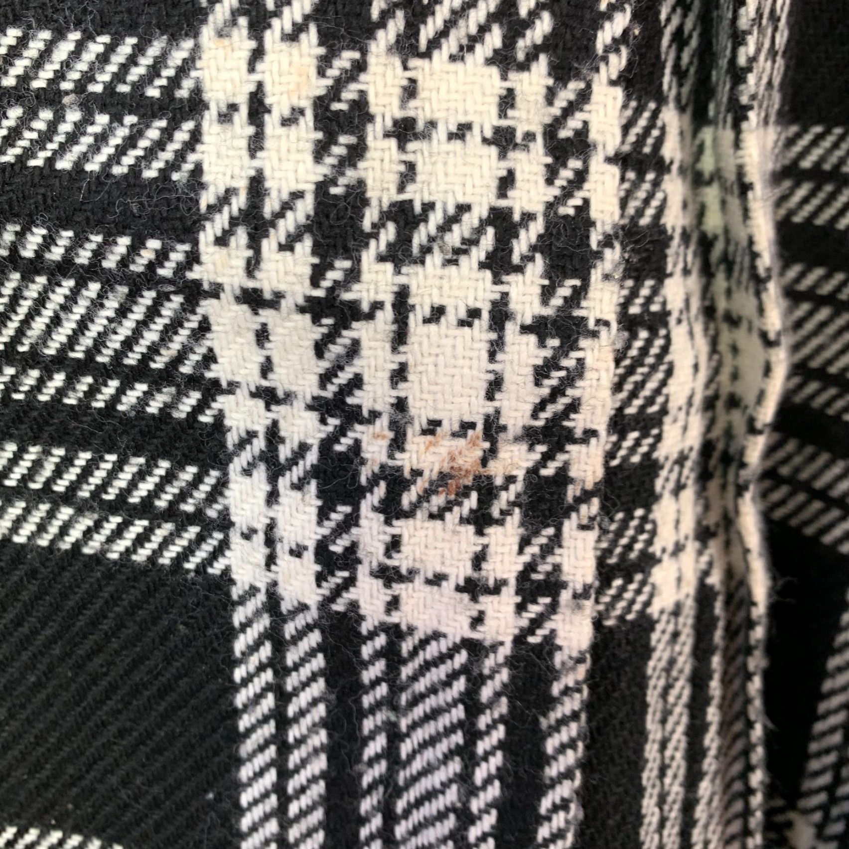 Vintage VINTAGE Mode O'Day Black White Plaid Short Skirt 70s Dark Academia Waist 26" Womens Size 26" / US 2 / IT 38 - 2 Thumbnail
