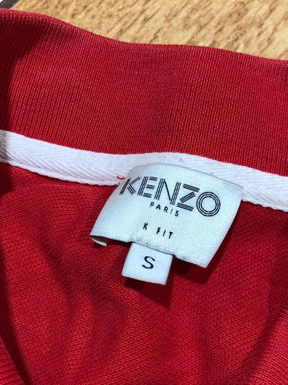 Kenzo Y2K streetwear Polo Kenzo red logo T-shirt Vintage Size US S / EU 44-46 / 1 - 2 Thumbnail