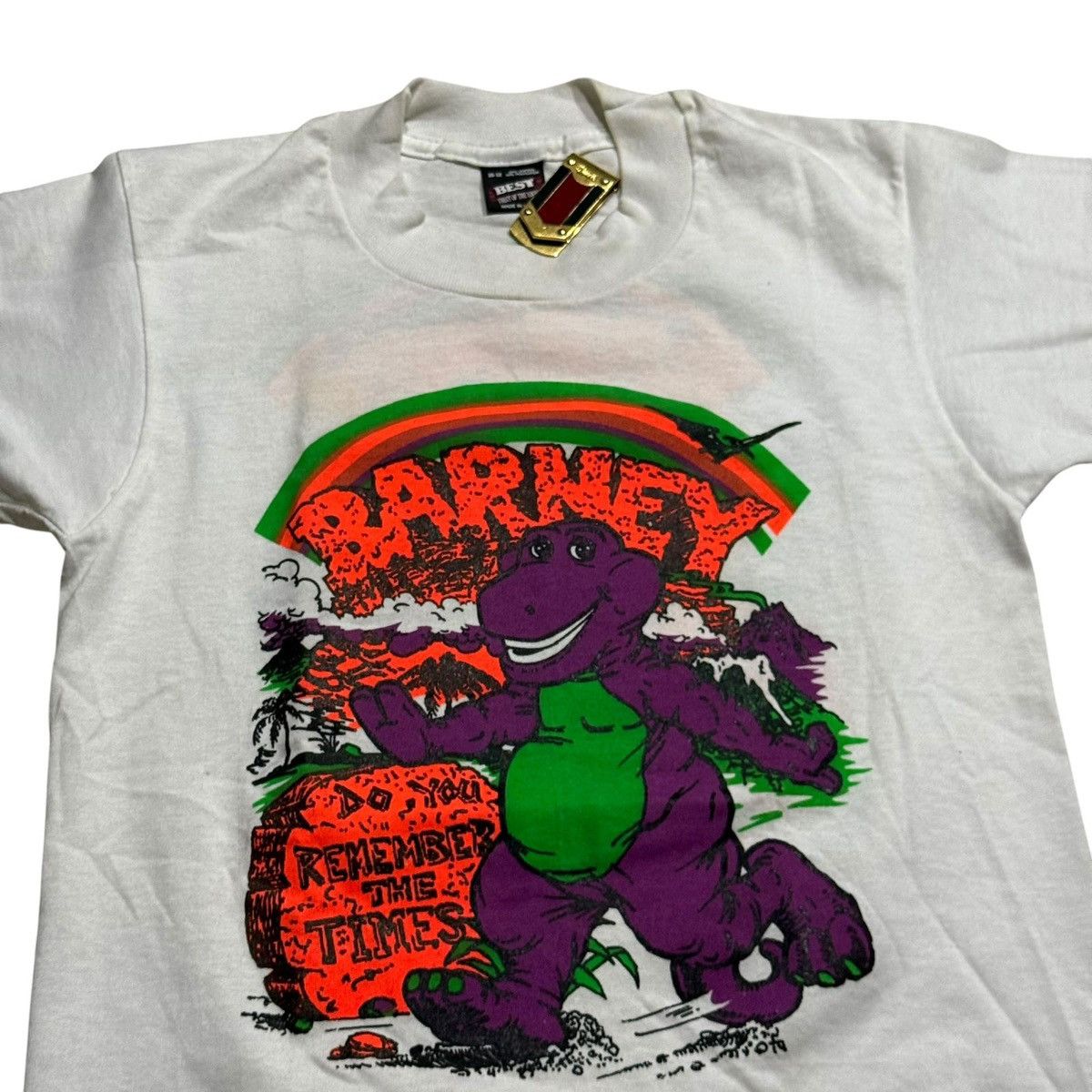 Vintage Vintage Barney JUNIOR Size US XXS / EU 40 - 3 Thumbnail