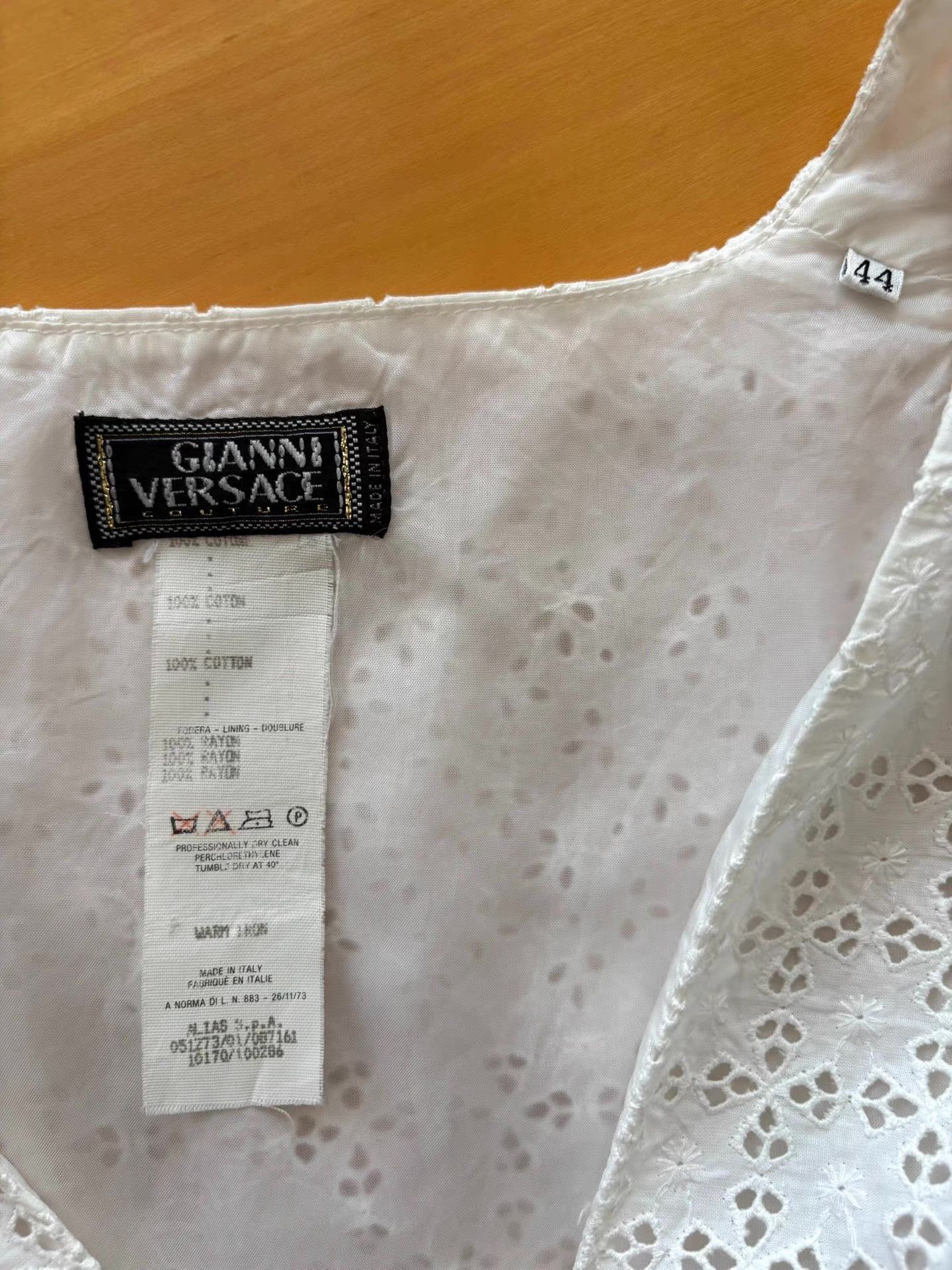 Versace Gianni Versace Embroidered Waistcoat & Camisole。Ｑ21 Size L / US 10 / IT 46 - 5 Thumbnail