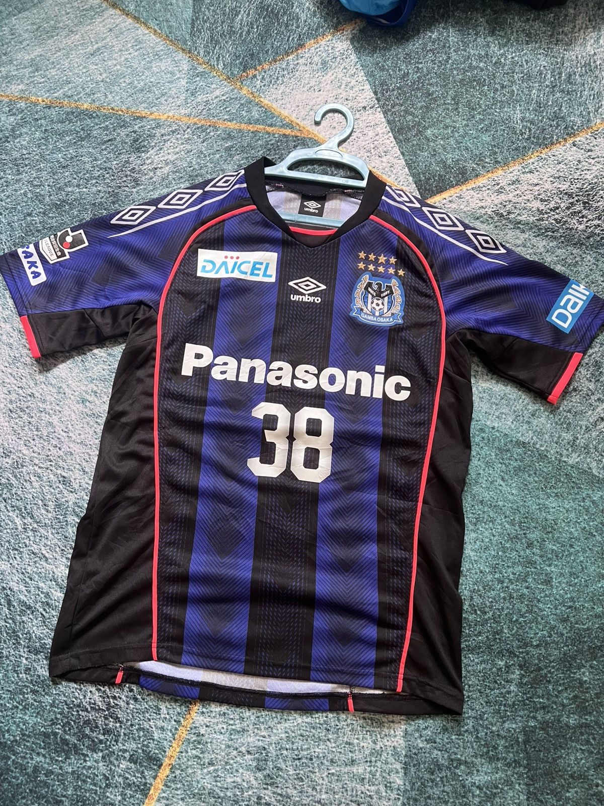 Umbro Umbro Gamba Osaka Nakamura JFA jersey Size US M / EU 48-50 / 2 - 1 Thumbnail