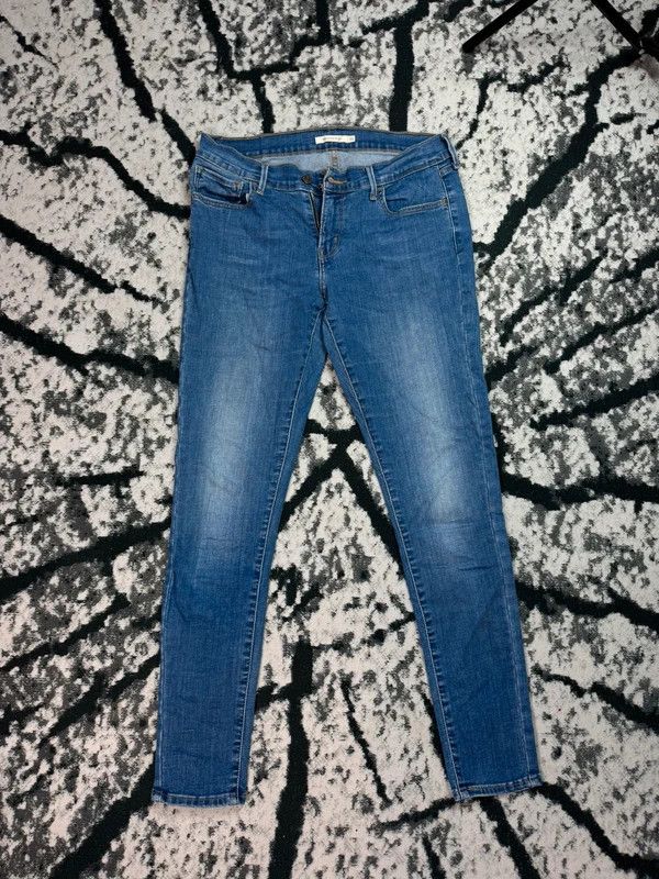 Levi's Levis 710 super skinny jeans blue 31 30 Size 31" - 1 Thumbnail