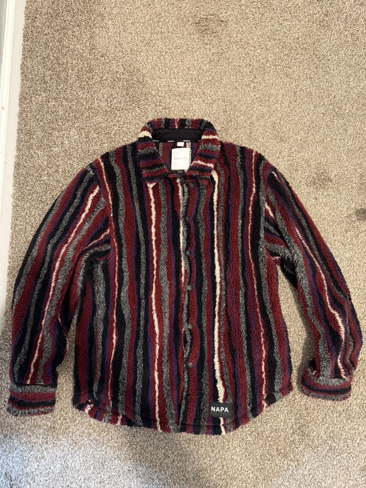 Martine Rose × Napapijri Martine Rose x Napapajiri fleece button up Size US M / EU 48-50 / 2 - 1 Thumbnail