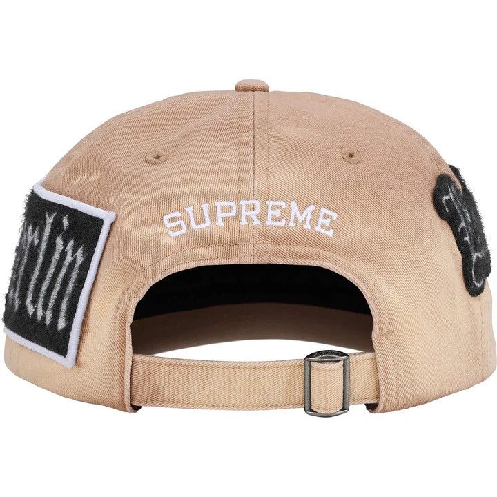 Supreme Supreme City Patches 6-Panel (SS26) Tan Size ONE SIZE - 7 Thumbnail