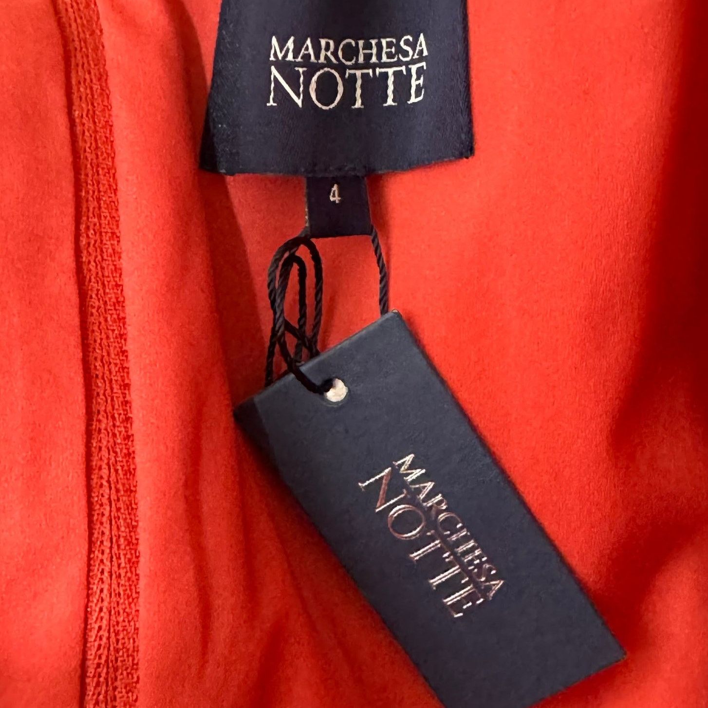 Marchesa Marchesa Notte Luxury Silk Pageant Cocktail Evening Size S / US 4 / IT 40 - 9 Thumbnail