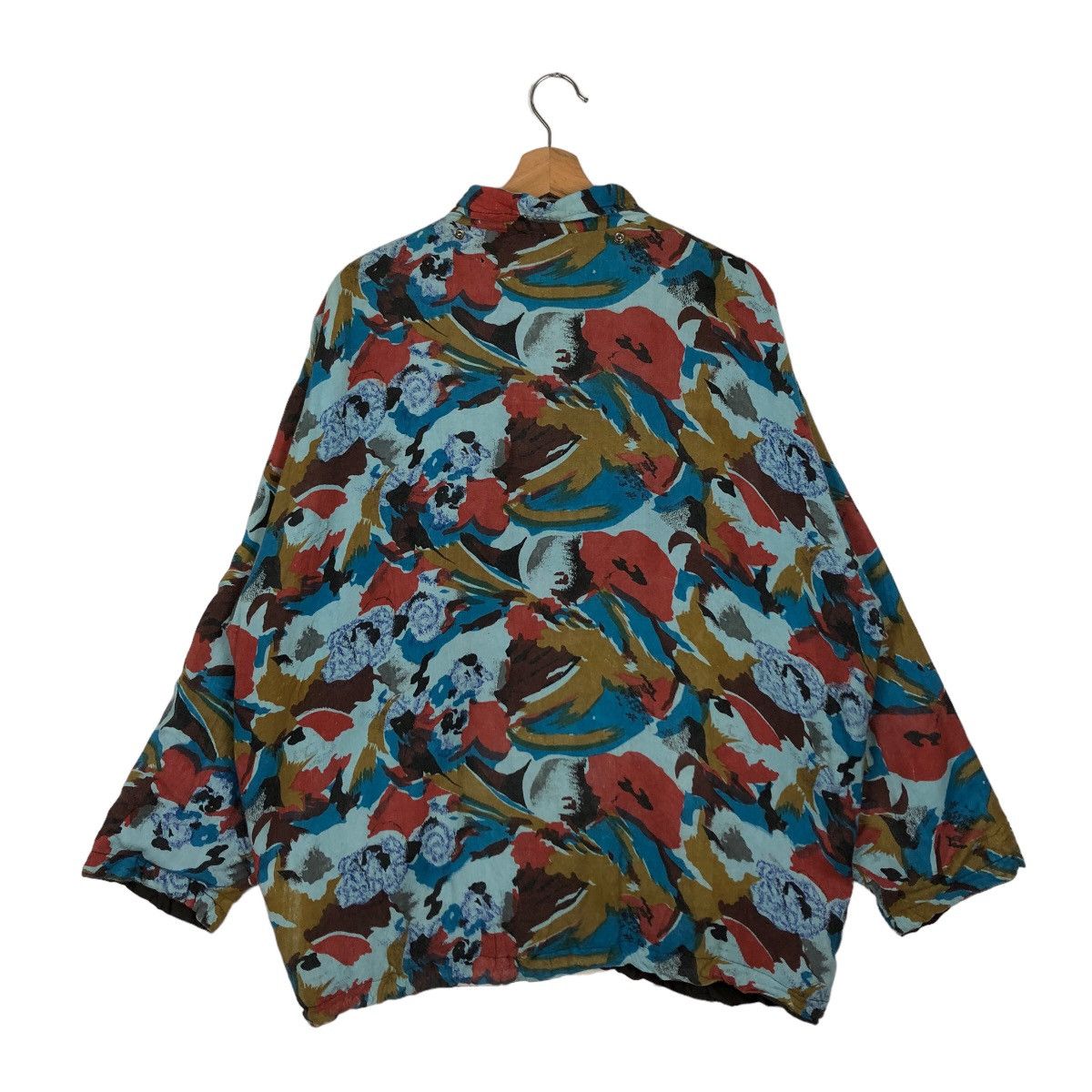 Japanese Brand VINTAGE SURVIVAL JACKET PAINT SPLASH OVERPRINT SN JAPAN Size US L / EU 52-54 / 3 - 7 Thumbnail
