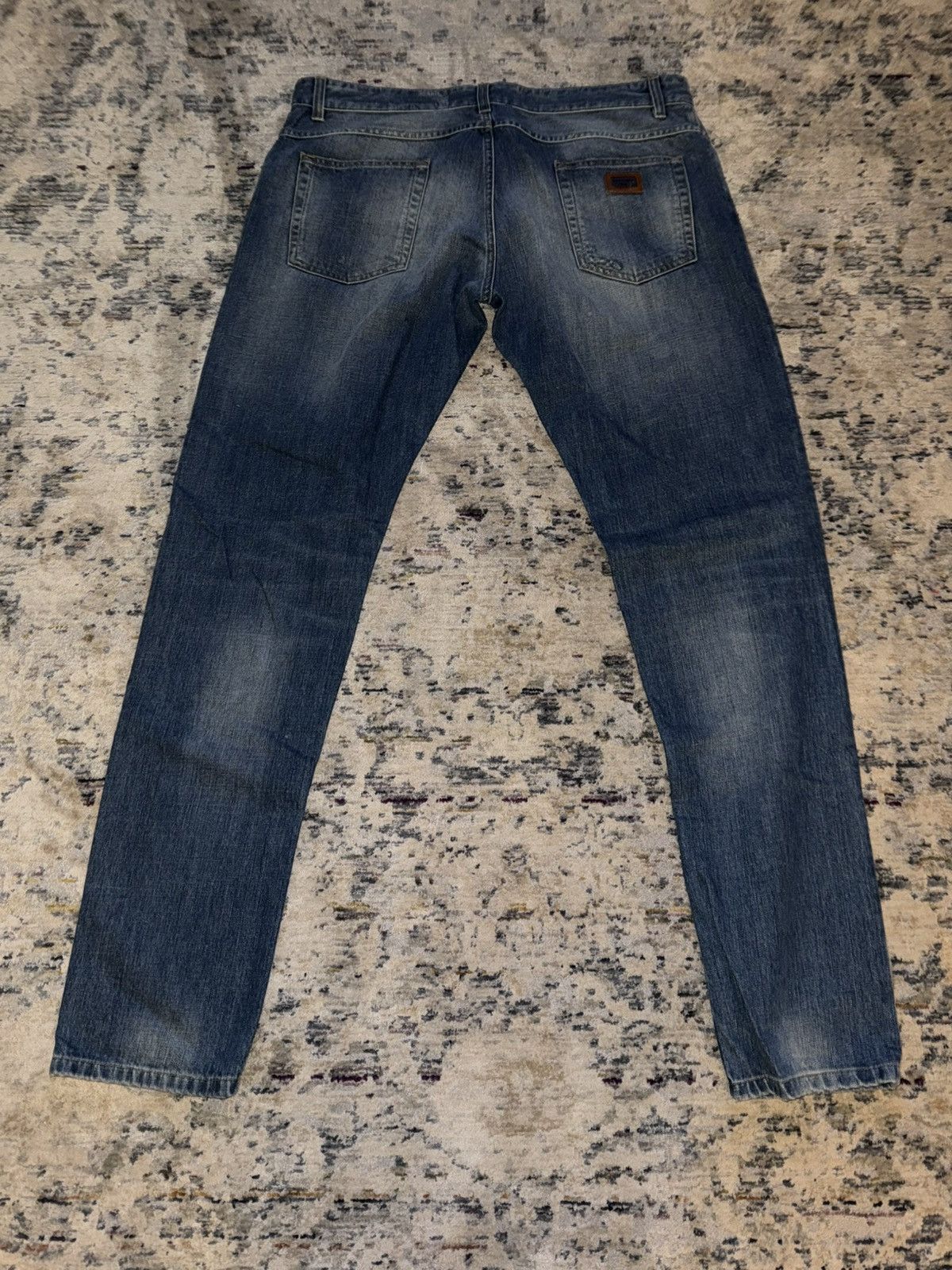 Dolce & Gabbana Dolce & Gabbana Light Denim Wash Distressed Sz 38 Size US 36 / EU 52 - 2 Thumbnail