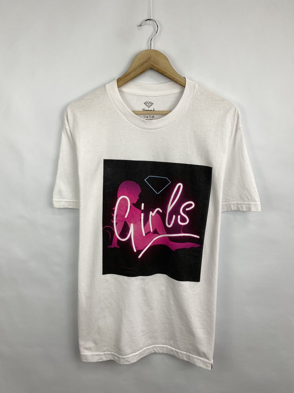 Diamond Supply Co. 🇺🇸 Y2K Diamond Supply Co Girls Skateboard T-Shirt Rare Size US L / EU 52-54 / 3 - 4 Thumbnail