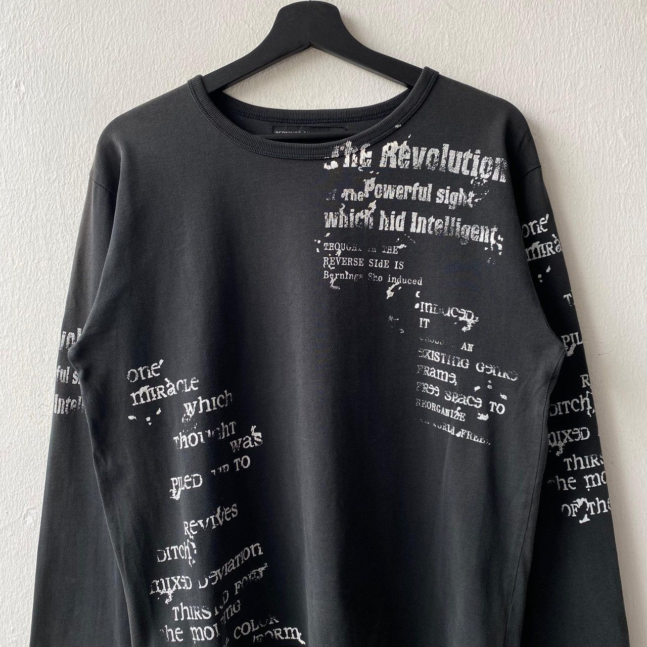 If Six Was Nine × Japanese Brand × Le Grande Bleu (L.G.B.) Bernings Sho Affliction Emo Long Sleeve Size US M / EU 48-50 / 2 - 4 Thumbnail