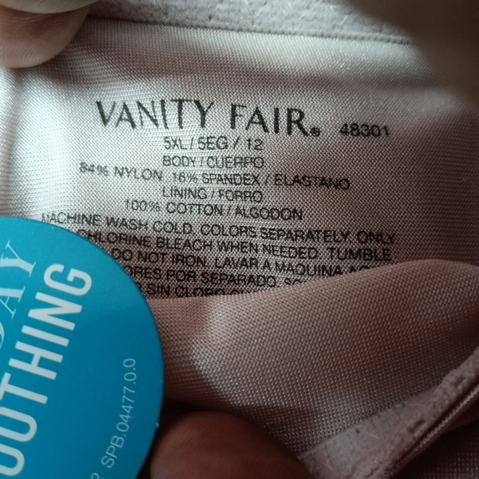 Other VANITY FAIR Women 3-Pair Hi Cut Panties Nylon Size 5XL/12 Size ONE SIZE - 6 Thumbnail