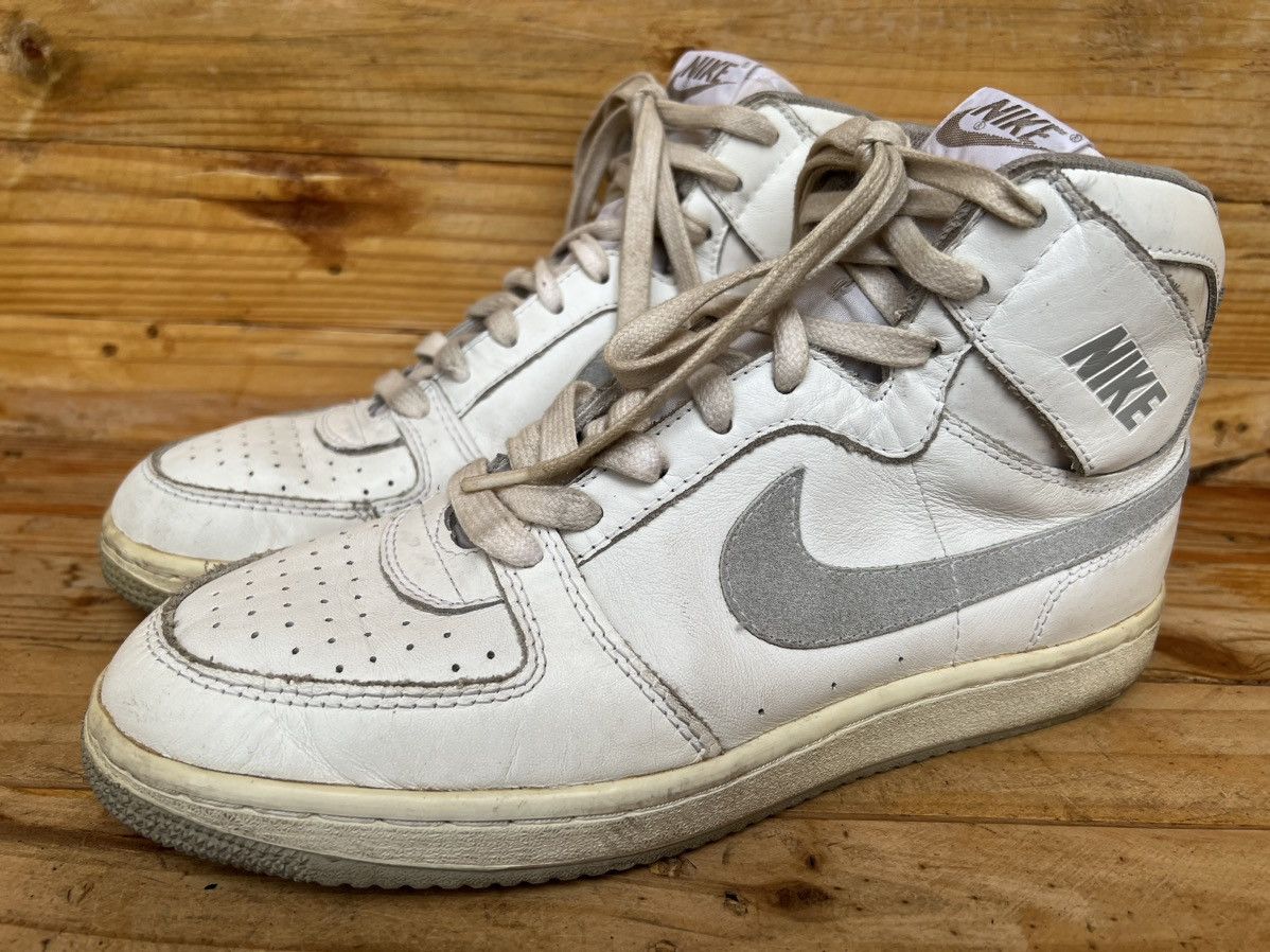 Nike RARE VTG 1985 Nike Team Convention High Top Sneakers Size US 9 / EU 42 - 3 Thumbnail
