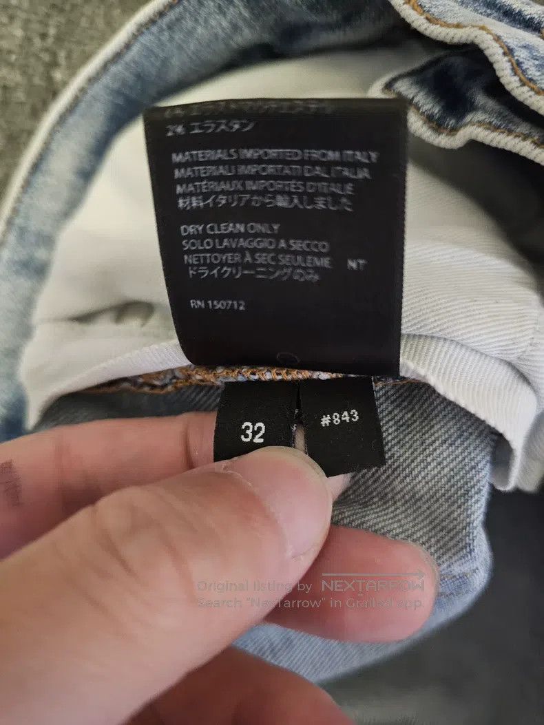 Amiri Amiri Denim Jeans Size US 32 / EU 48 - 6 Thumbnail