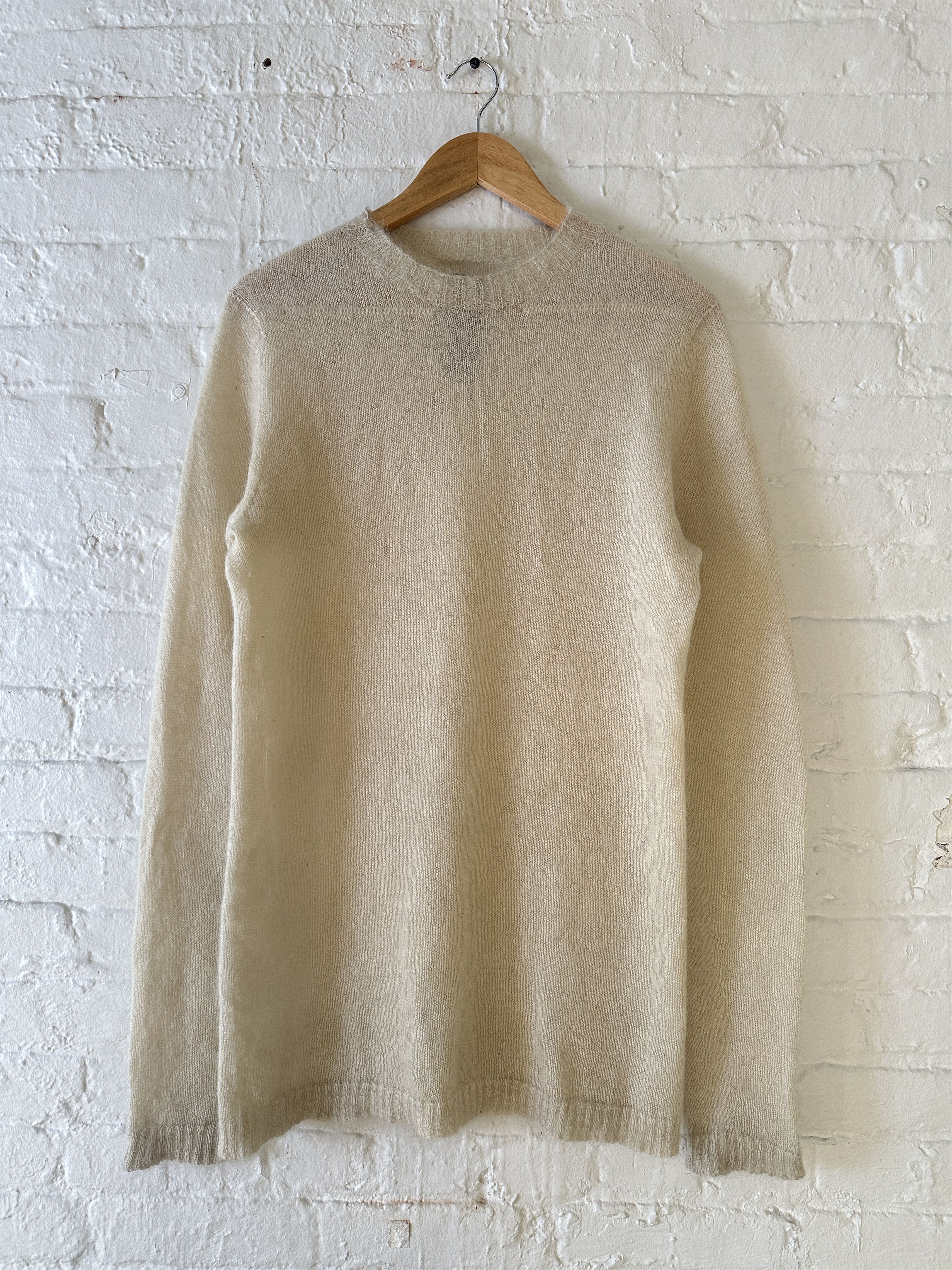 Rick Owens Rick Owens Mohair/Silk Sweater Size US S / EU 44-46 / 1 - 1 Thumbnail