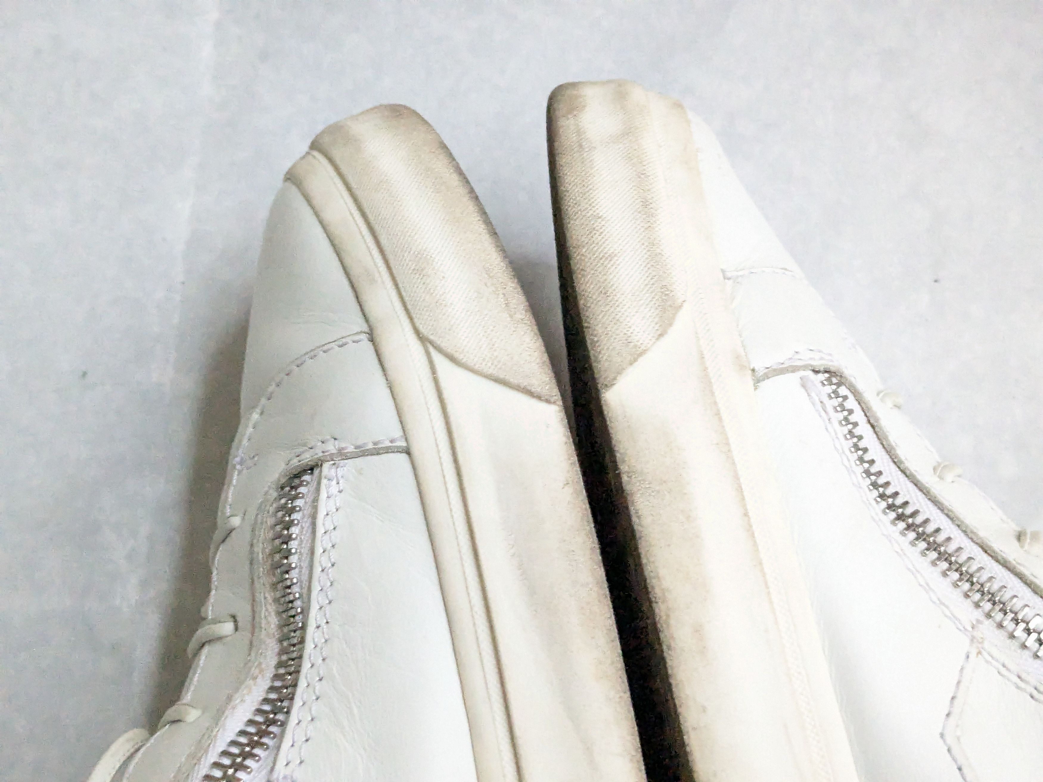 Giuseppe Zanotti Giuseppe Zanotti Chain Sneakers 11 44 White High Top Leather Size US 11 / EU 44 - 10 Thumbnail
