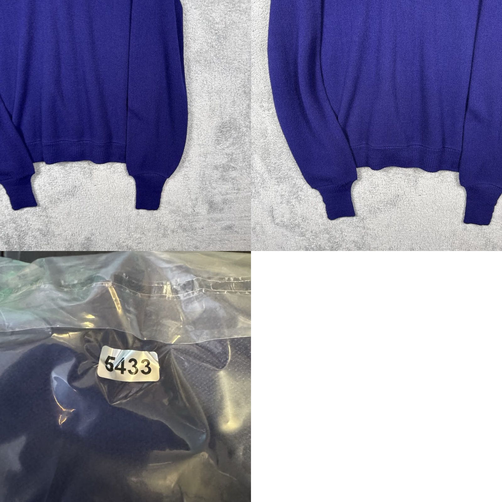 Vintage VINTAGE Bemidji Woolen Mills Men 44R (M) Pure Wool Cardigan Sweater Knit Grandpa Cardigan Wool Blue Mens 44R Winter Fall Spring 1960s USA Size US L / EU 52-54 / 3 - 8 Thumbnail