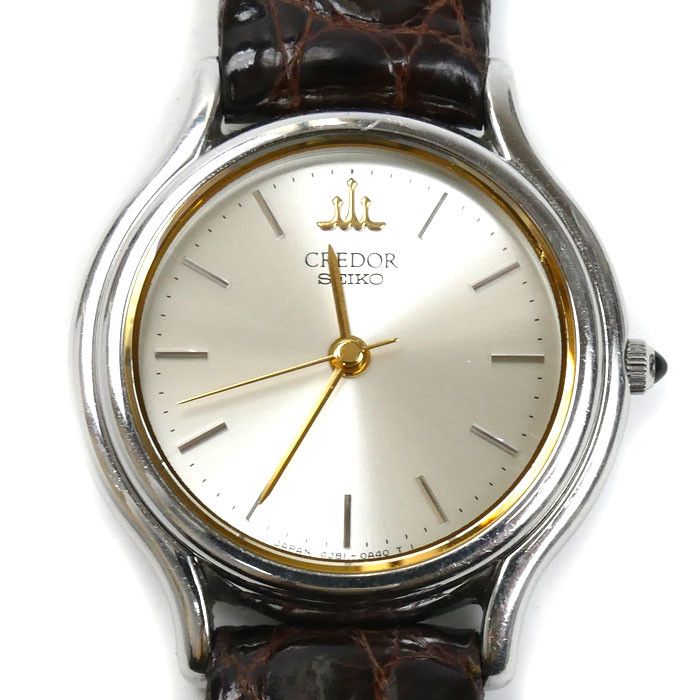 Seiko Seiko SEIKO CREDOR Stainless Steel Watch Metal Quartz GSAS011/4J81-OA40 Size ONE SIZE - 1 Thumbnail