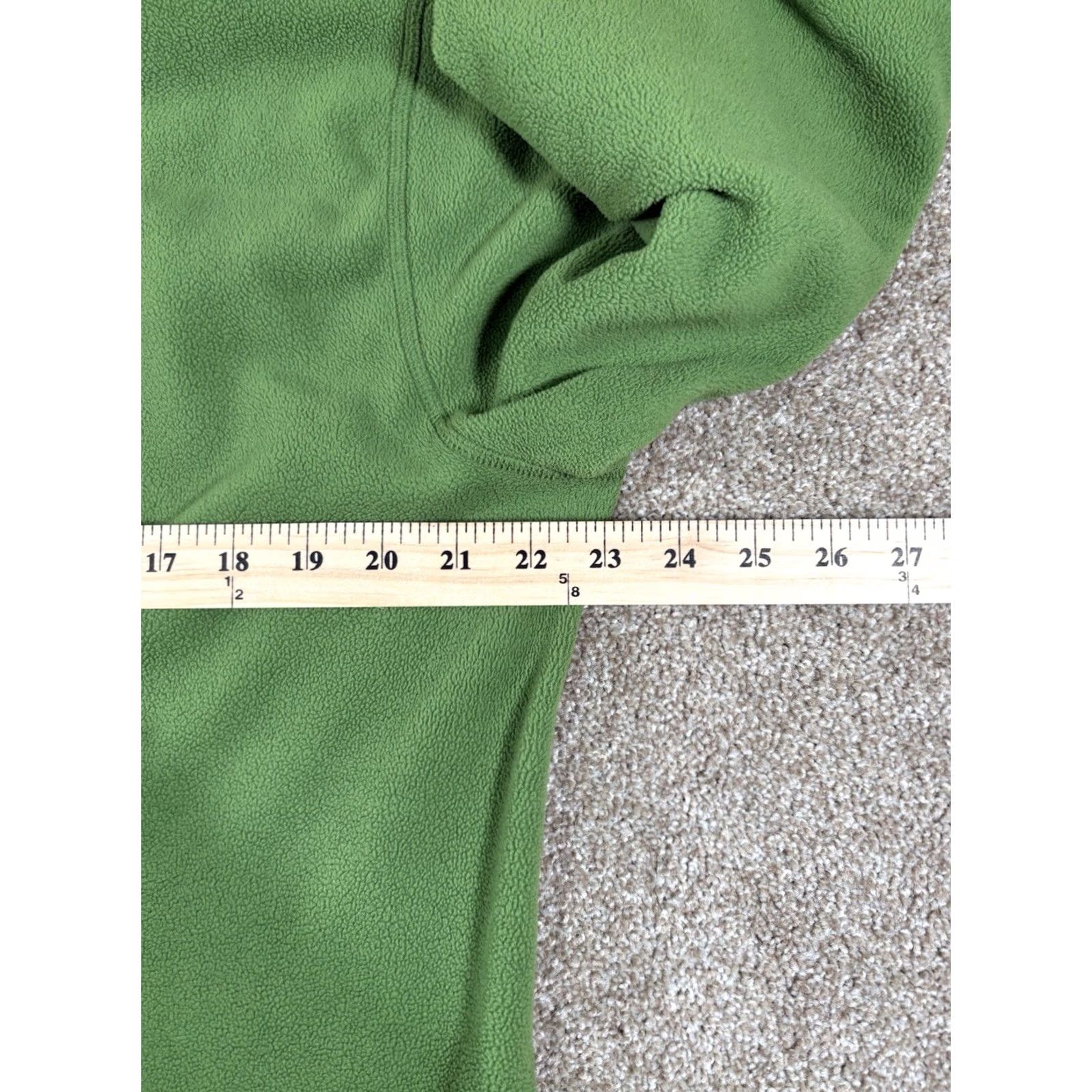 Eddie Bauer Eddie Bauer First Ascent Polartec Quarter Zip Fleece Mens LT Green 1/4 Zip Logo Pullover Big & Tall Shirt Sweatshirt Outdoor Hiking Mens Size US L / EU 52-54 / 3 - 8 Thumbnail