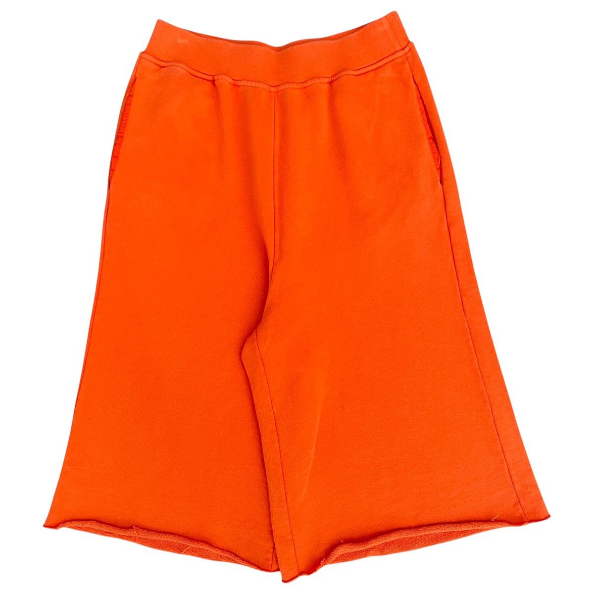 MM6 MM6 Maison Margiela S/S17 Baggy Orange Sweat Shorts Size US 30 / EU 46 - 1 Thumbnail