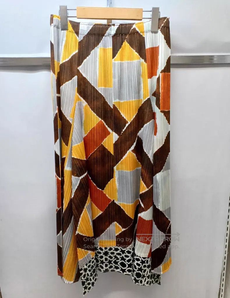 Issey Miyake Issey Miyake SIZE:5 Color Block Dress Size 42" / US 20 - 1 Thumbnail