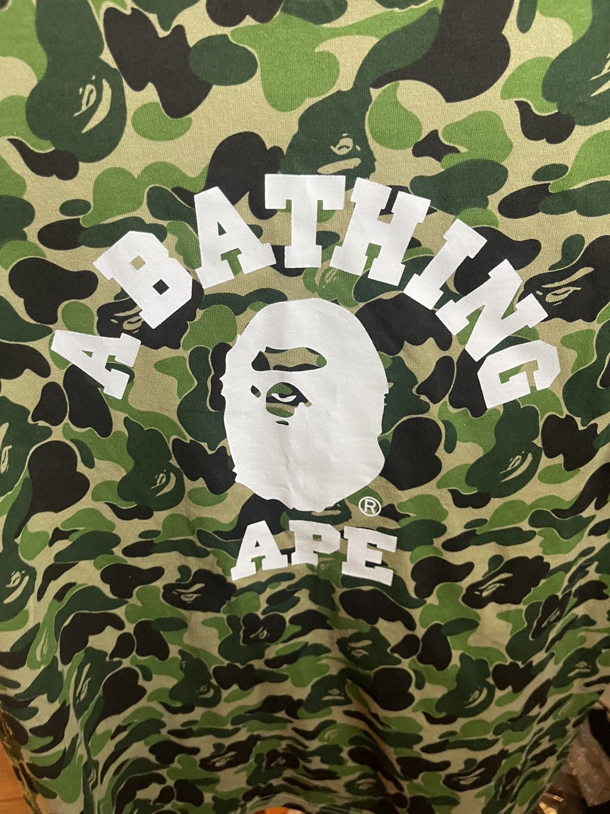 Bape Bape Green Camo Tee Size L BRAND NEW Size US L / EU 52-54 / 3 - 2 Thumbnail