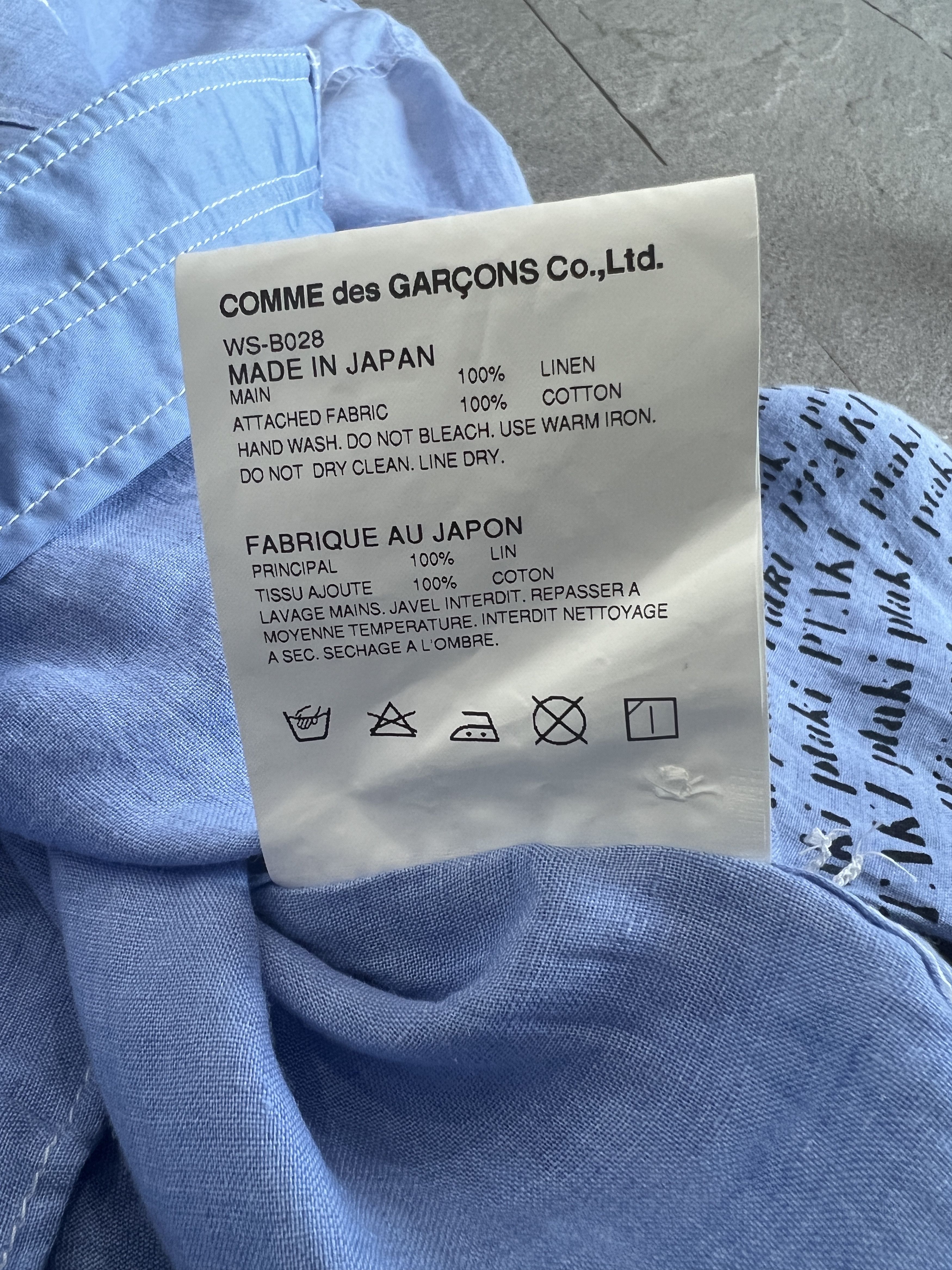 Junya Watanabe eYe Junya Watanabe Comme des Garçons Man "Ptaki" Shirt Size US M / EU 48-50 / 2 - 6 Thumbnail