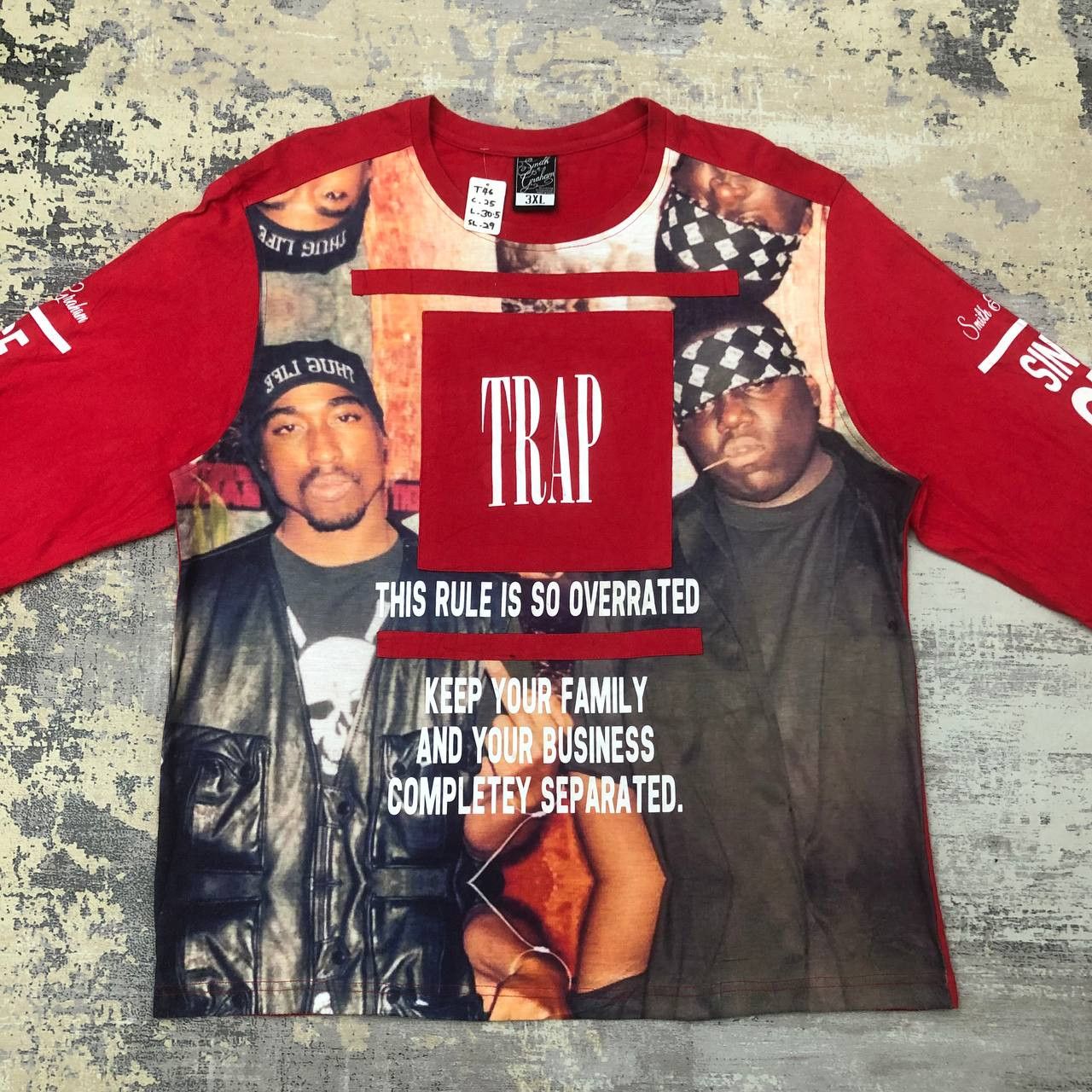 Other T46 TUPAC x BIGGIE OVER SIZE TEE Size US XXL / EU 58 / 5 - 2 Thumbnail