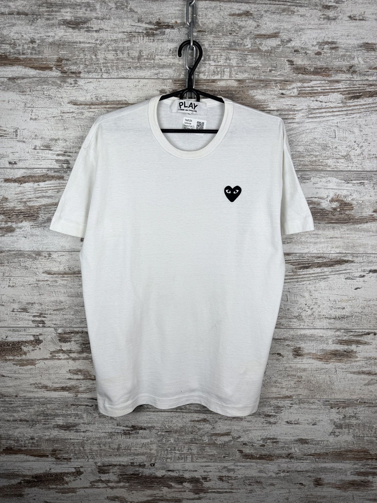 Comme des Garcons Mens Vintage play comme des garcons T-shirt tee logo basic Size US XL / EU 56 / 4 - 1 Thumbnail