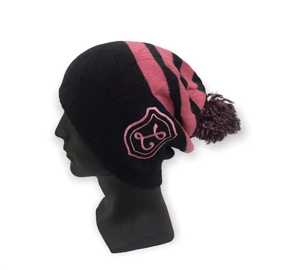 Le Coq Sportif Stripe Design Beanie Hat