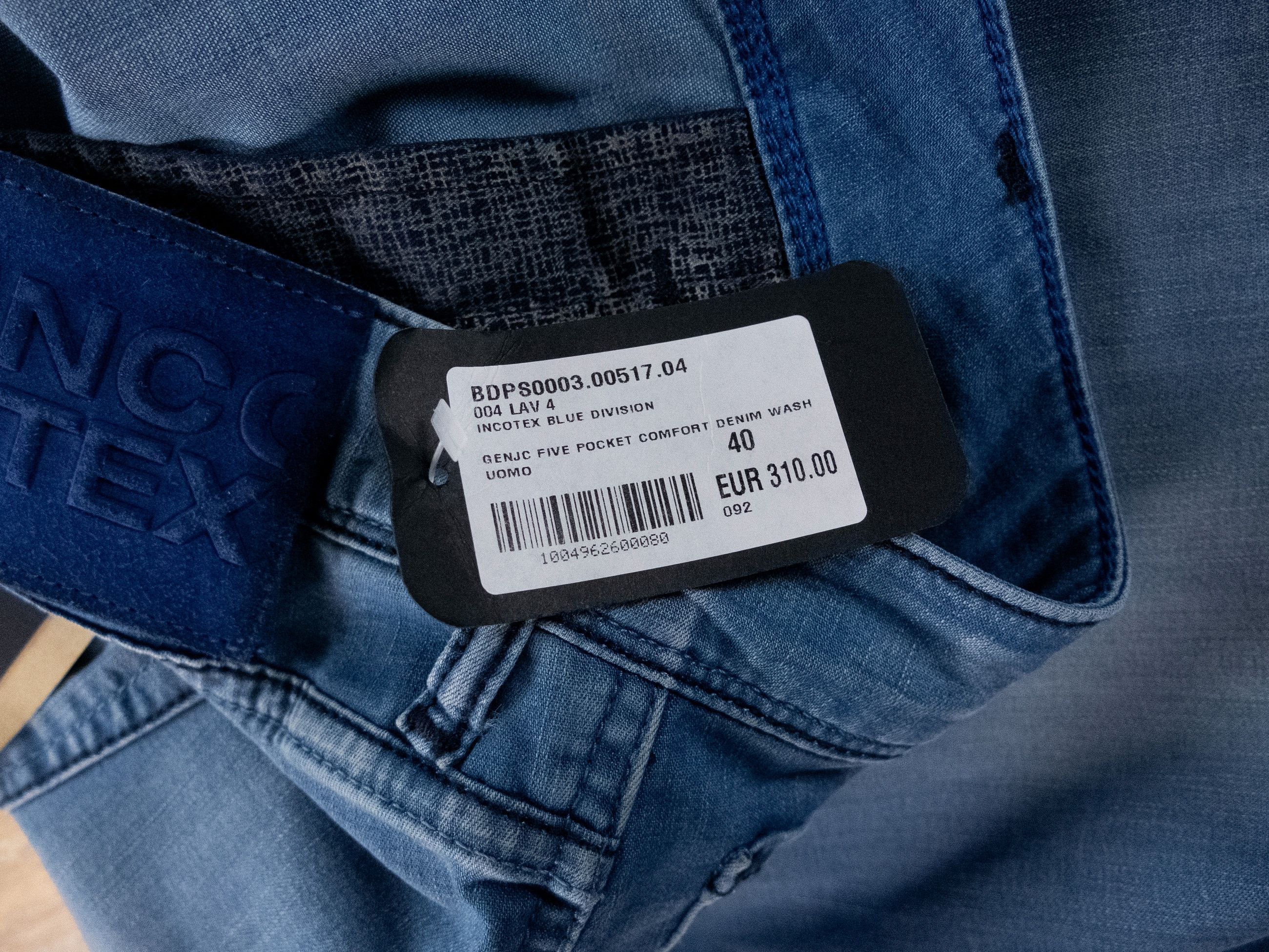 Incotex INCOTEX Blue Division tapered leg lightweight blue jeans 40 Size US 40 / EU 56 - 8 Thumbnail