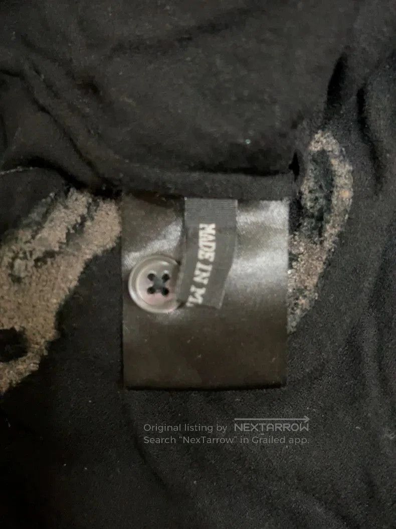 Ann Demeulemeester Ann Demeulemeester Embroidered Black Shirt. Size US XS / EU 42 / 0 - 4 Thumbnail