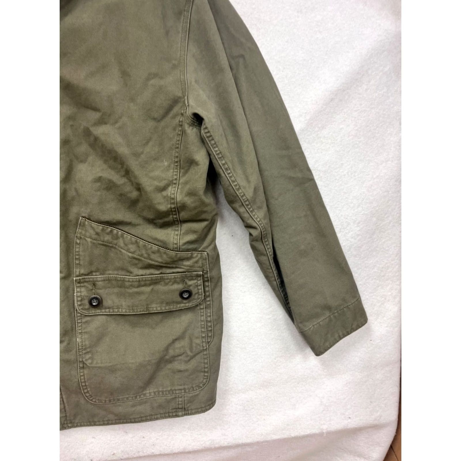 Orvis Orvis Jacket Corduroy Collar Olive Quilted Mens L Cotton Polyester Coat/Field Coat Size US L / EU 52-54 / 3 - 7 Thumbnail