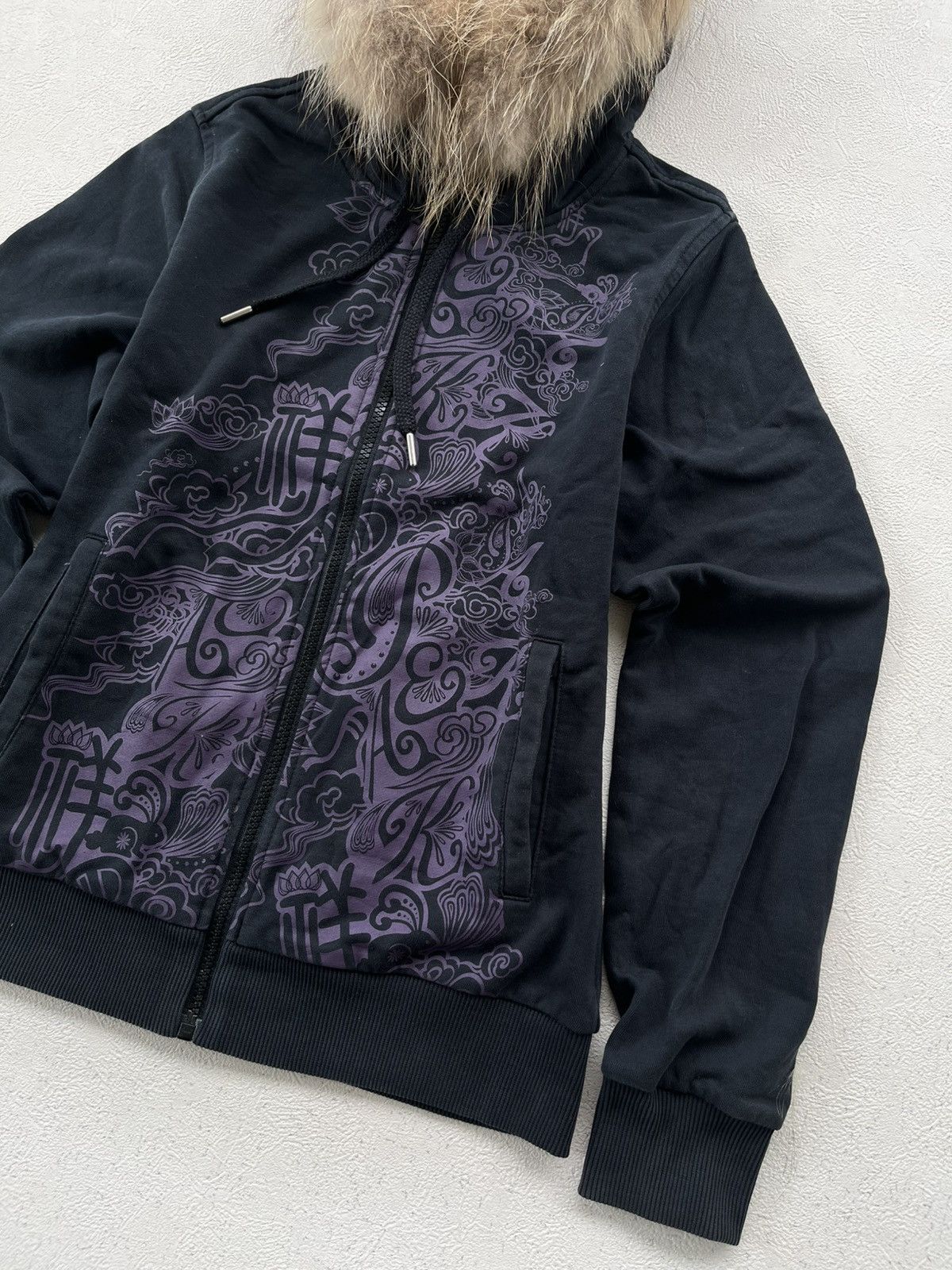 20471120 JAPANESE PEAK TRIBAL FUR HOODIE IFSIXWASNINE LGB STYLE Size US S / EU 44-46 / 1 - 2 Thumbnail