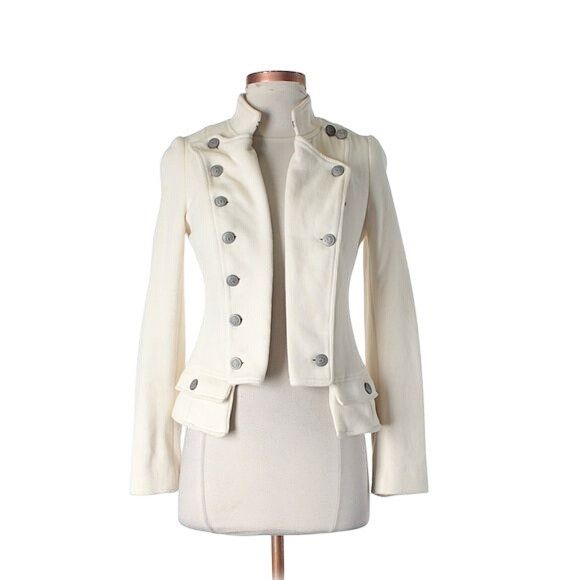 Free People VTG Free People Military Corset Lace Up Jacket | Indie Sleaz Size XS / US 0-2 / IT 36-38 - 2 Thumbnail