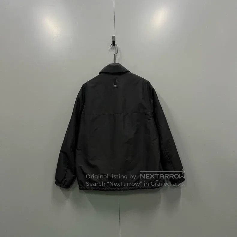 Fendi Fendi Black Logo Two-Sided Wearing Cotton Coat Size US L / EU 52-54 / 3 - 3 Thumbnail