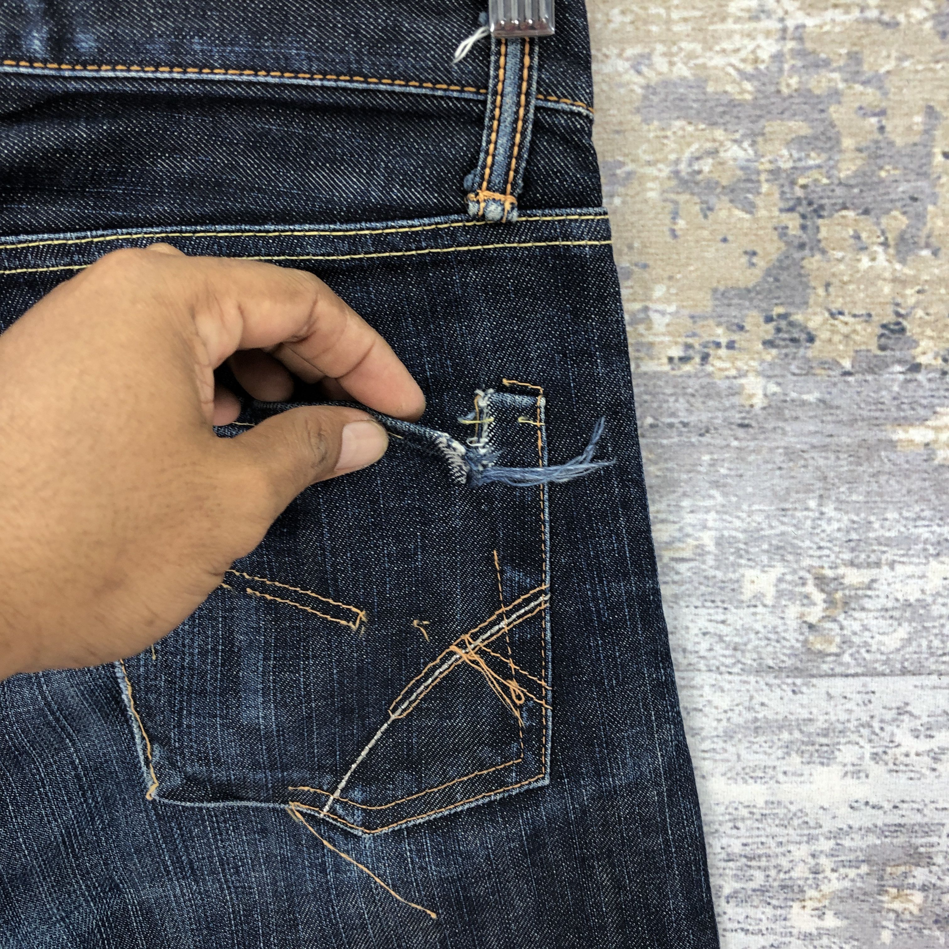 Japanese Brand Japanese Luv Maison Jeans Selvedge Jack Rose Denim Redline Size US 30 / EU 46 - 6 Thumbnail