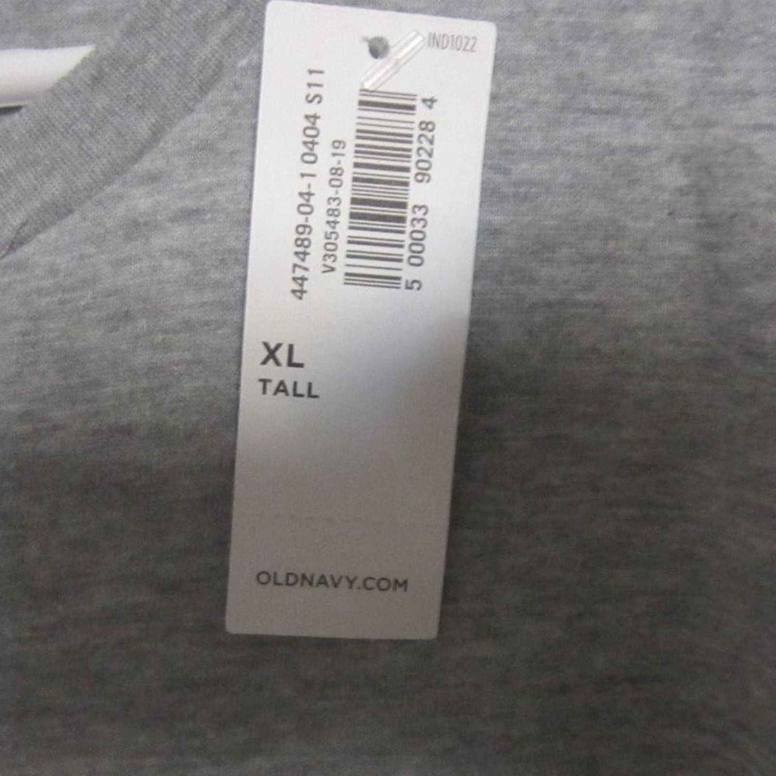 Old Navy Old Navy T-Shirt Soft-Washed Gray Basic XL Tall Size US XL / EU 56 / 4 - 5 Thumbnail