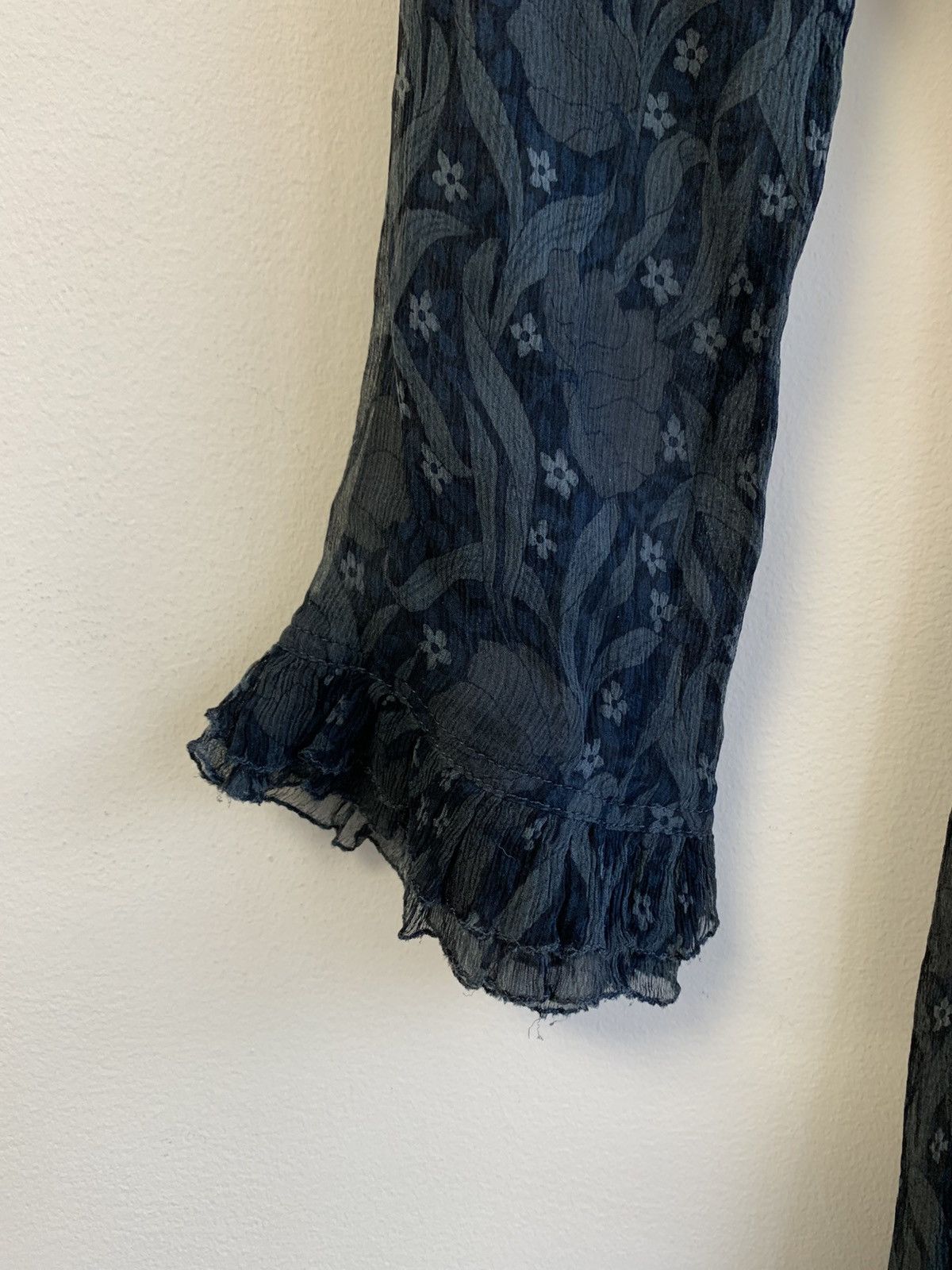 Burberry Burberry Floral Silk Women Dress Size XS / US 0-2 / IT 36-38 - 5 Thumbnail