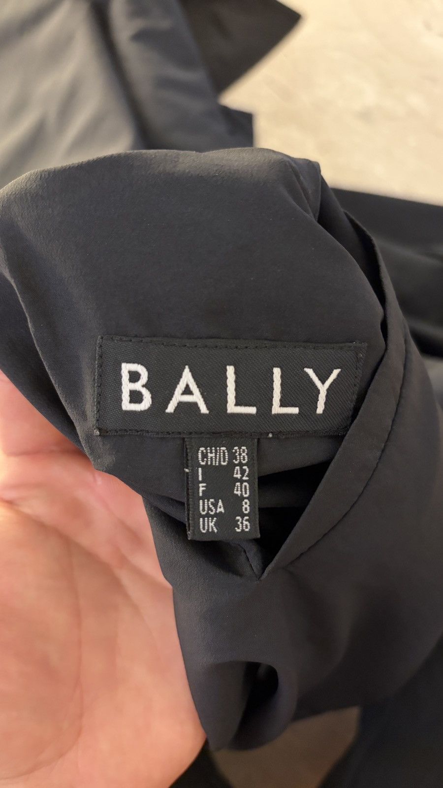Bally Bally Black Long Coat Size US M / EU 48-50 / 2 - 7 Thumbnail