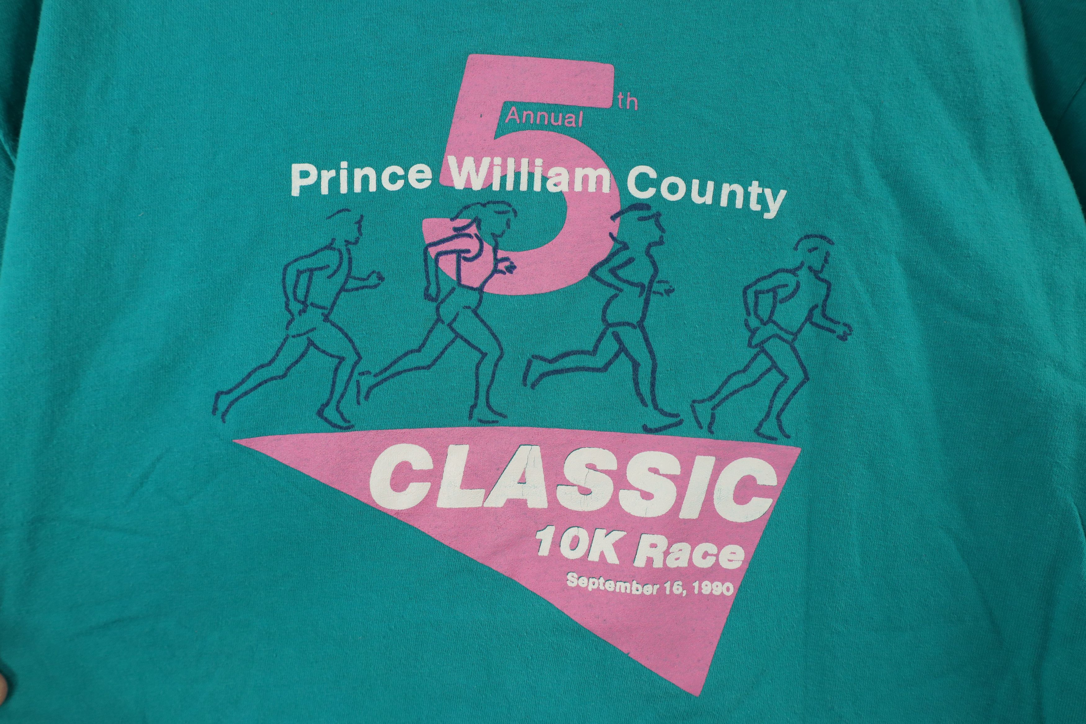 Vintage Vintage 90s Country Classic 10k Road Race Running T-Shirt Size US XL / EU 56 / 4 - 4 Thumbnail
