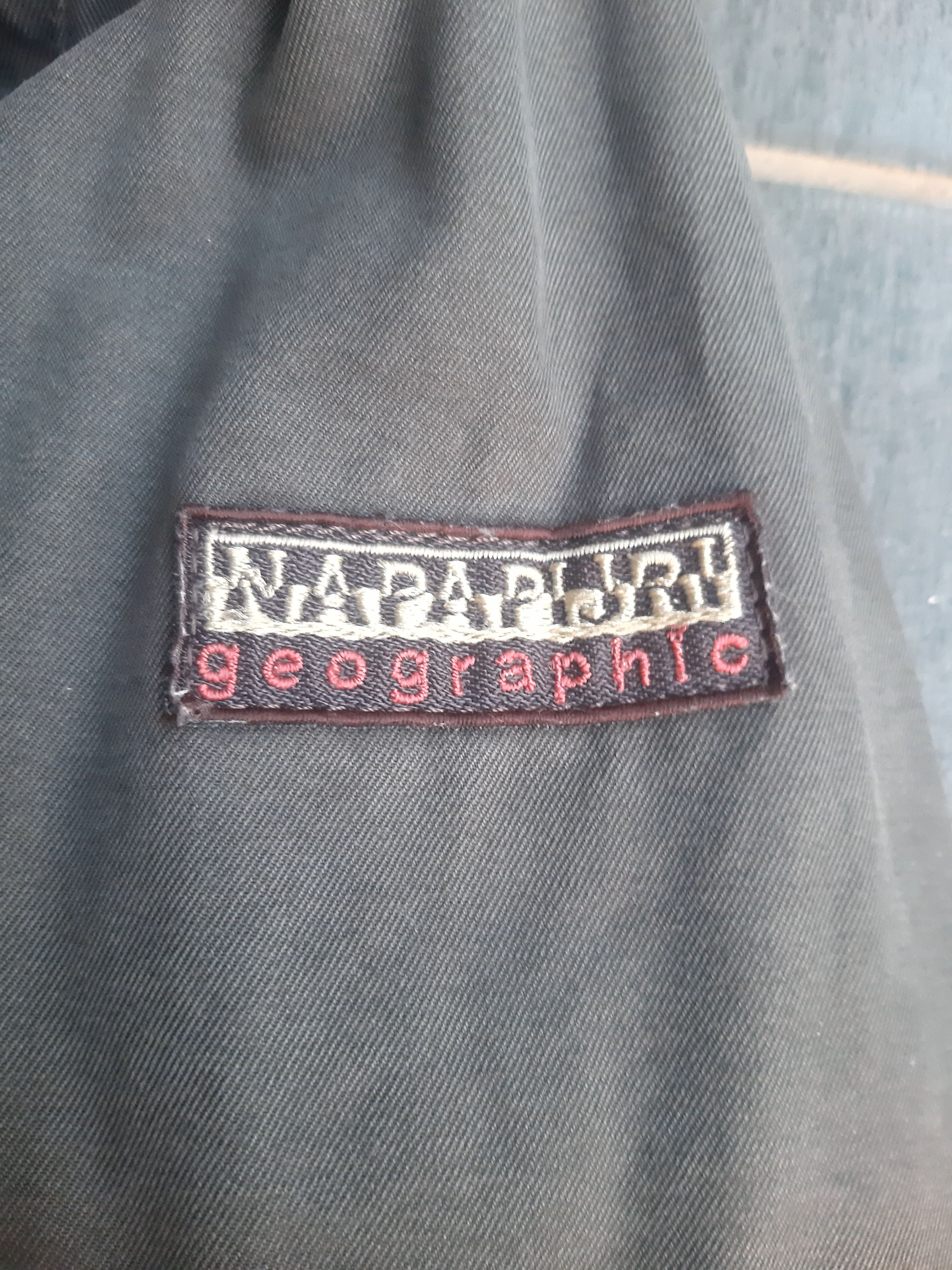Napapijri Vinrage Napaijri Geographic Bomber Zipper Jacket Size US L / EU 52-54 / 3 - 6 Thumbnail