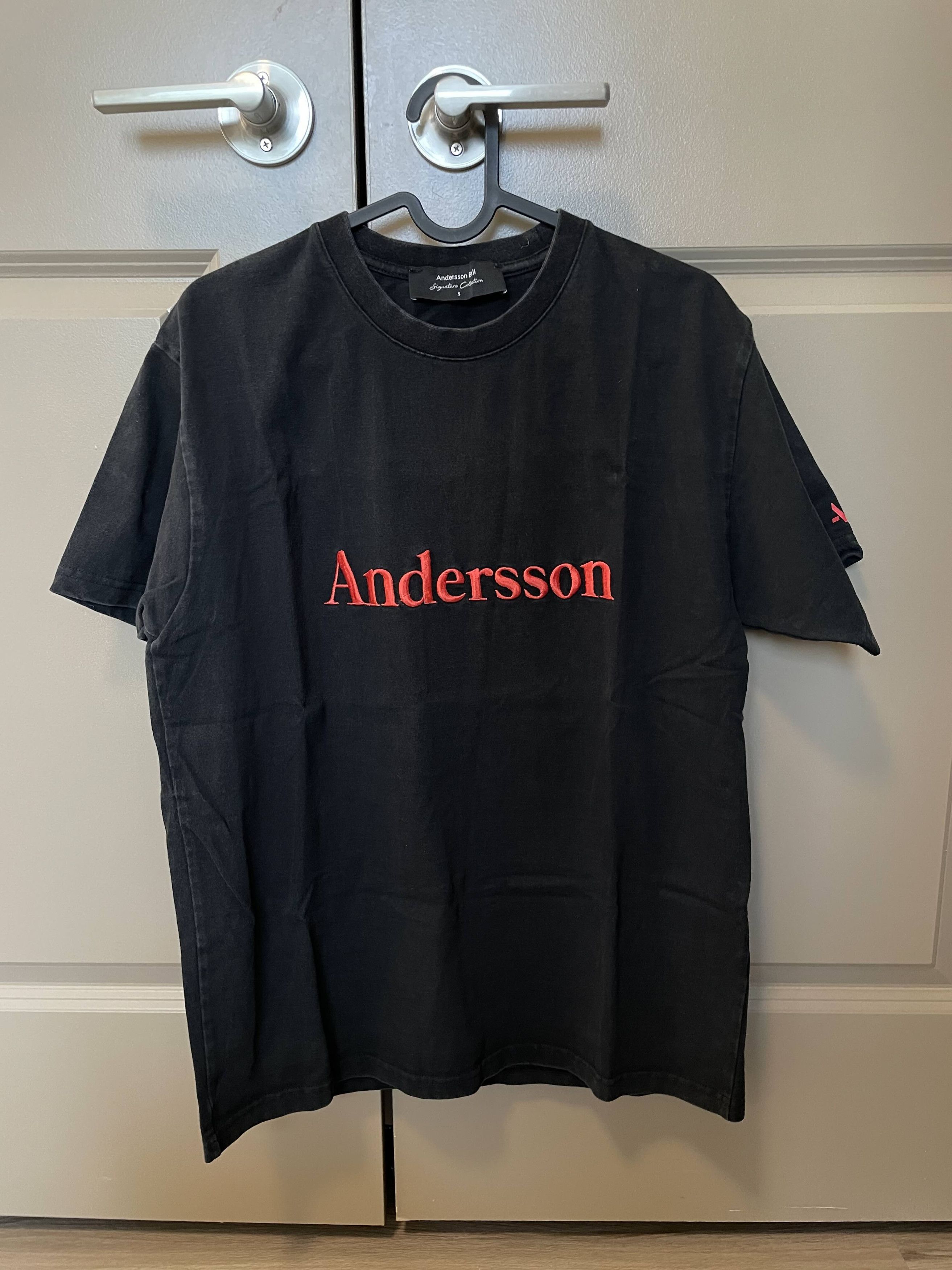 Andersson Bell Andersson Bell Black Logo Short Sleeve T-shirt Size US S / EU 44-46 / 1 - 1 Thumbnail