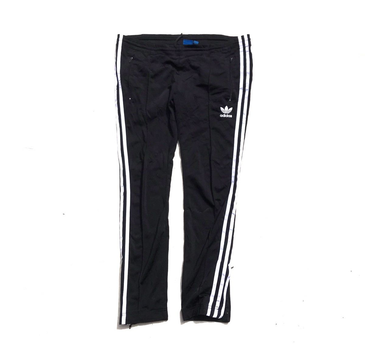 Adidas × Vintage Vintage Adidas Sst Superstar Trackpants Black Tracktop Pants Size US 34 / EU 50 - 1 Thumbnail