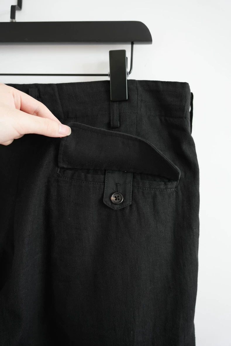 Yohji Yamamoto Yohji Yamamoto size 2 09 SS "hand" series linen trousers 2 Size US 28 / EU 44 - 4 Thumbnail