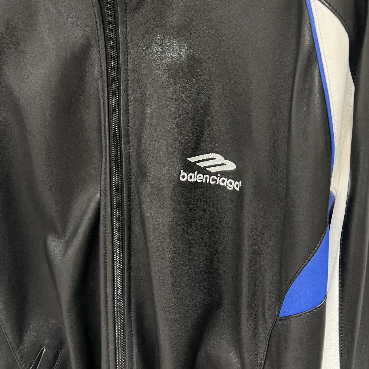 Balenciaga Balenciaga Oversized Leather Jacket Size US M / EU 48-50 / 2 - 4 Thumbnail
